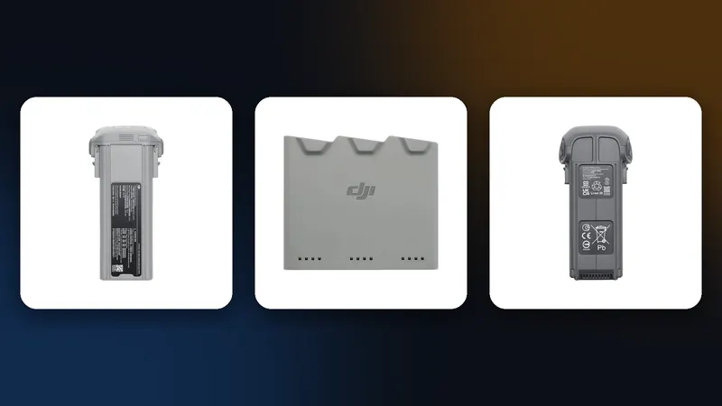 DJI intelligent flight battery and charging hub accessories