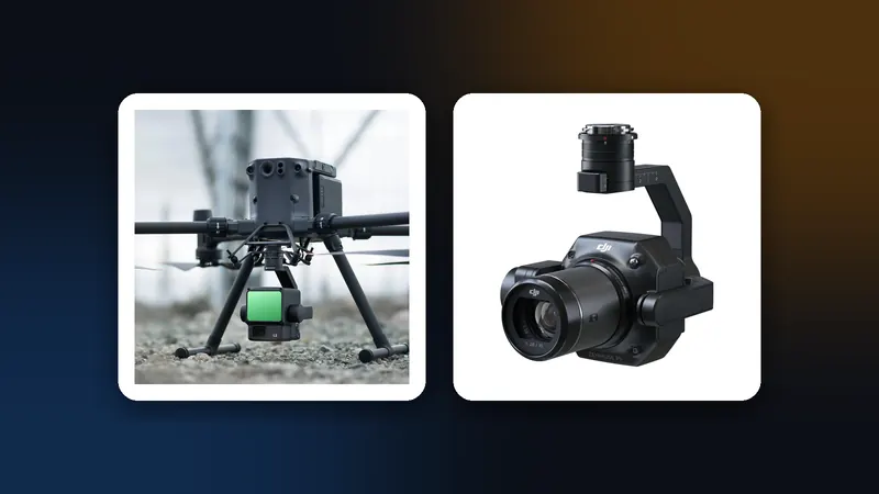 DJI Zenmuse L2 LiDAR and Zenmuse P1 mapping payloads