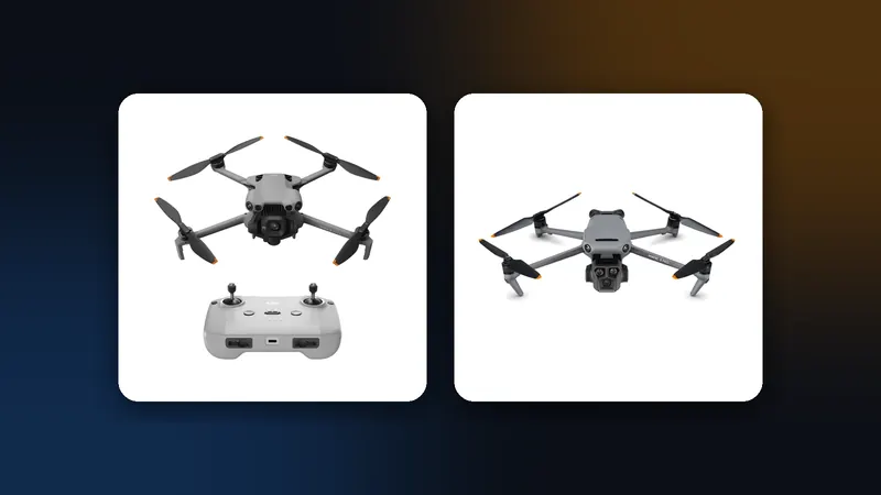 DJI Mini 5 Pro and DJI Mavic 3 Pro new drones